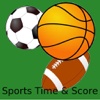 Sports Time & Score