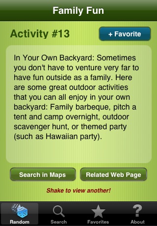 Family Fun - Family Friendly Activities