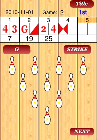 Touch de Score Bowling screenshot 2