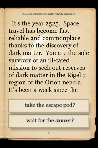 decide your own adventure stories iphone screenshot 4