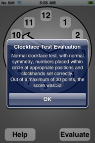 Clockface Test screenshot