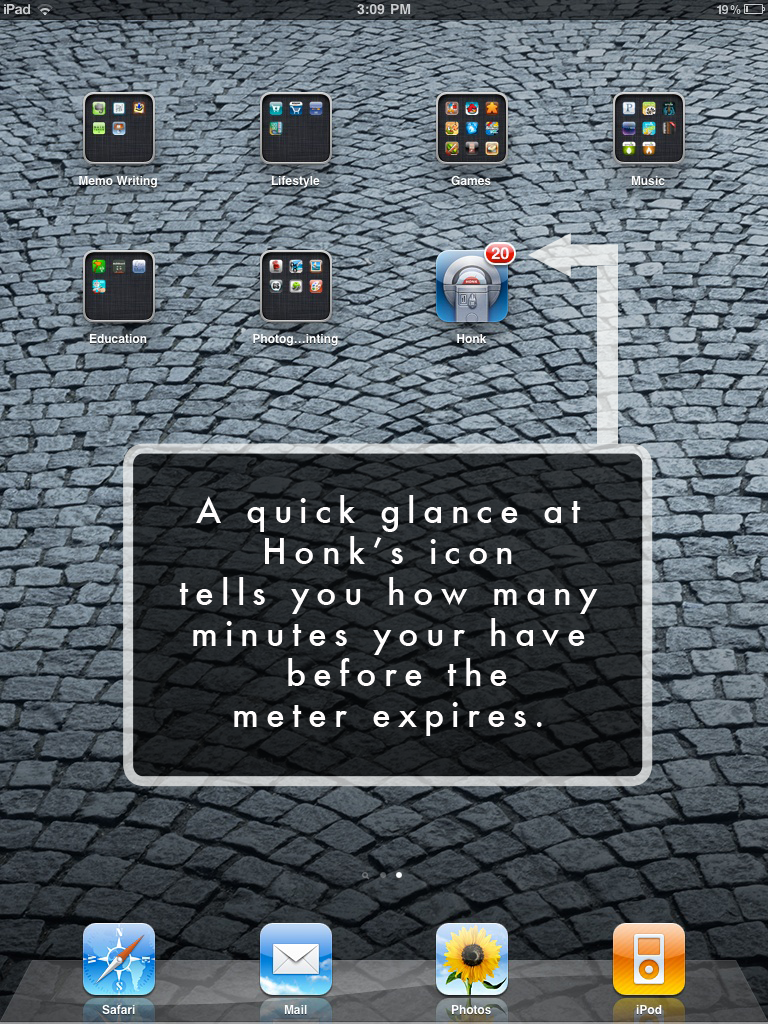 Honk - Find Car, Parking Meter Alarm and Nearby Places