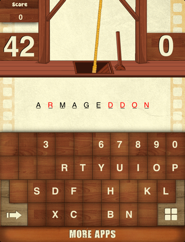 Hangman Hollywood For iPad screenshot 4