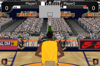 hot shot hoops 2010 iphone screenshot 2