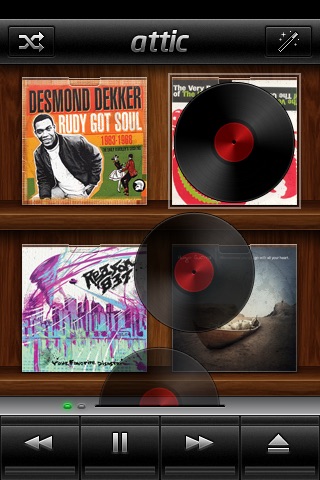 Attic ~ Music Controller For Forgotten Albums in Your iTunes Library