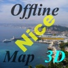 3D Offline Map - Nice, France