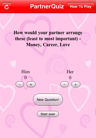 Partner Quiz - How much do you know about your partner?