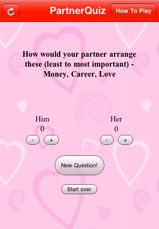 Partner Quiz - How much do you know about your partner?