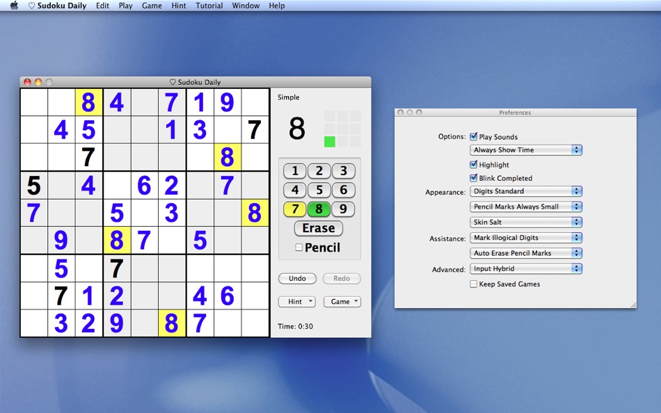 Sudoku Daily for Mac OS X - 1.2 - (macOS)