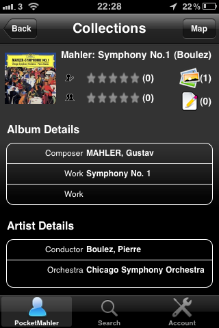 Pocket Mahler screenshot