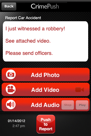 CrimePush app screenshot 3