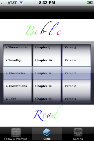Bible and Daily Promise iPhone screenshot