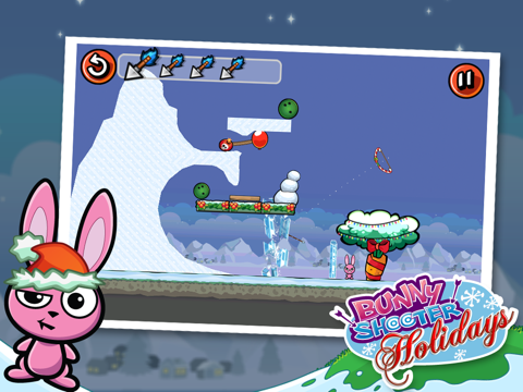 Screenshot #6 pour Bunny Shooter Christmas - a Free Game by the Best, Cool & Fun Games