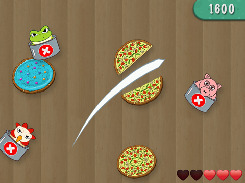 Slice the Pizza iPad screenshot