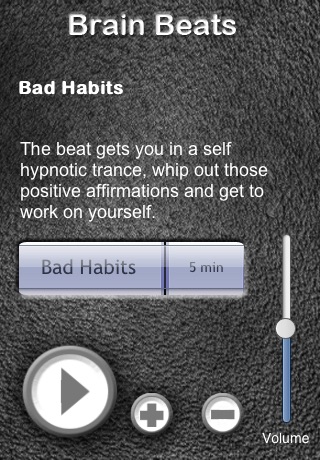 Brain Beats iPhone screenshot 1 - Health & Fitness app