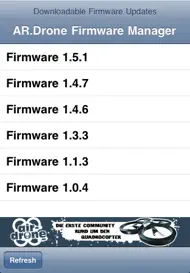 Firmware Manager for AR.Drone iphone bilder 0