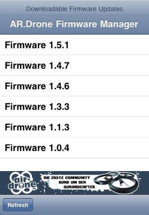 Firmware Manager for AR.Drone on the App Store