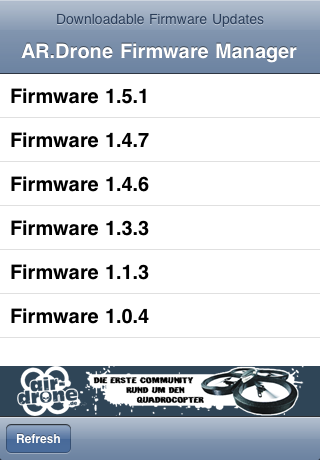 firmware manager for ar.drone problems & solutions and troubleshooting guide - 4