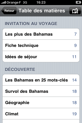 Bahamas- Petit Futé Screenshot