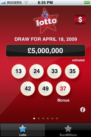 National Lottery Results - Lotto app screenshot 2