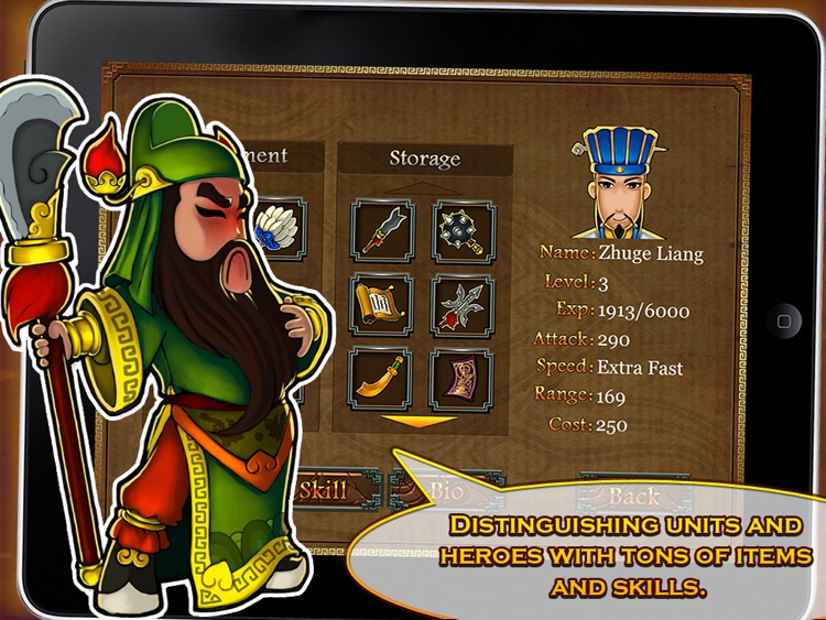 Three Kingdoms TD - Legend of Shu HD screenshot-3