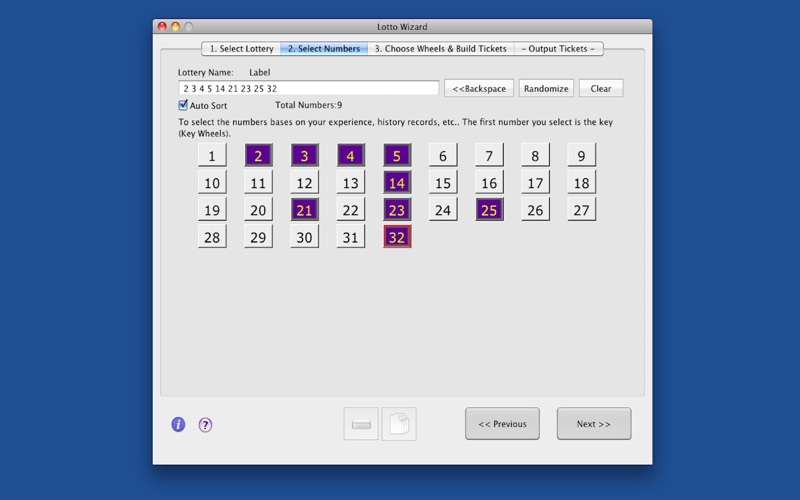 Screenshot #2 pour Lotto Wizard