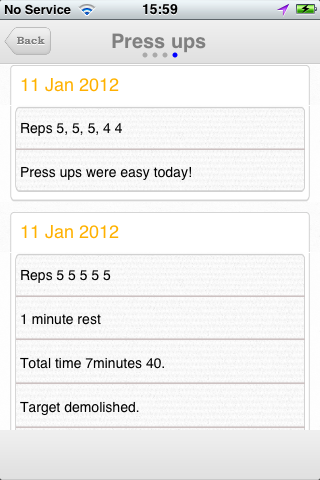 Screenshot #3 pour Exercise Dot Me