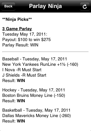Parlay Ninja.