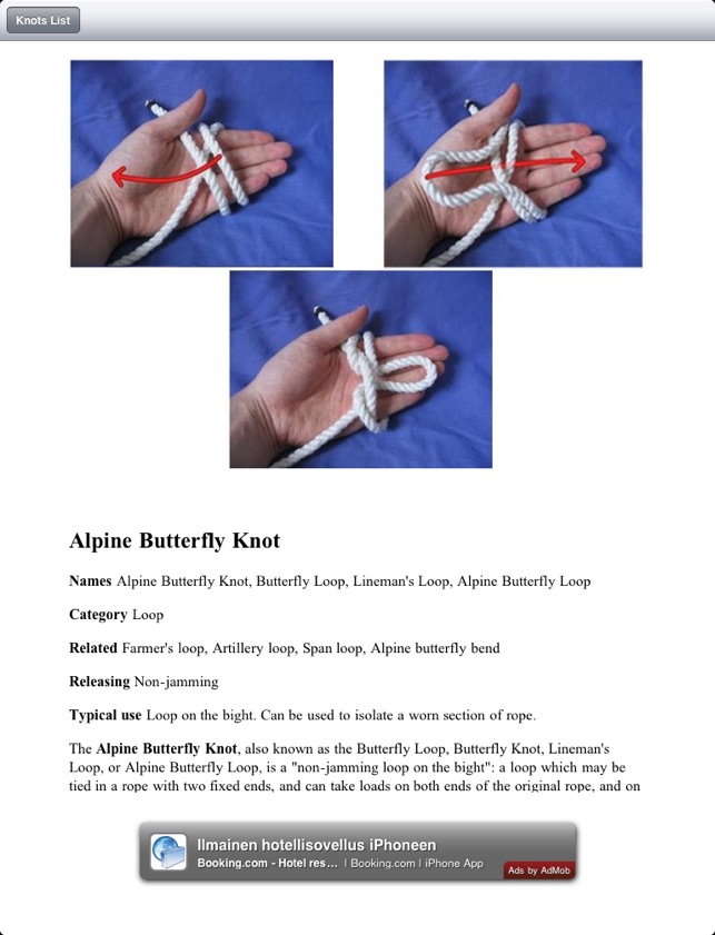 Knots Guide for iPad(圖3)-速報App