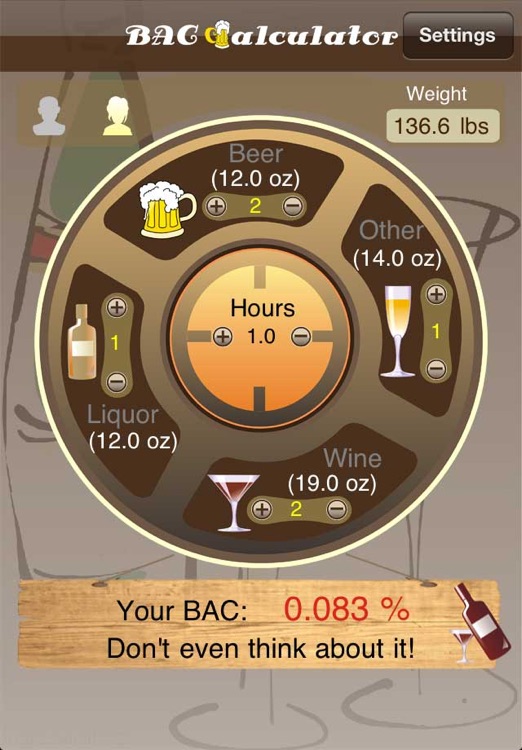 Alcohol Monitor – BAC Calculator screenshot-4