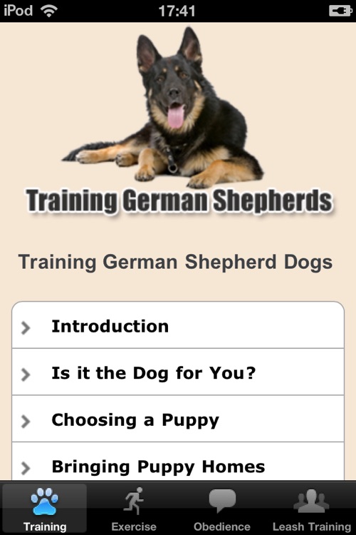 Training German Shepherds