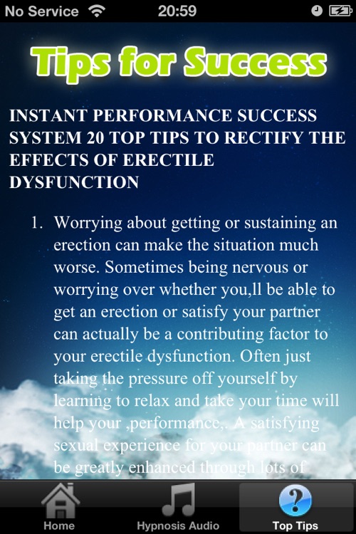 Overcome ED & Performance Anxiety screenshot-3
