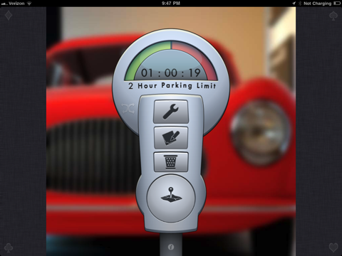 Screenshot #1 for Honk - Find Car, Parking Meter Alarm and Nearby Places