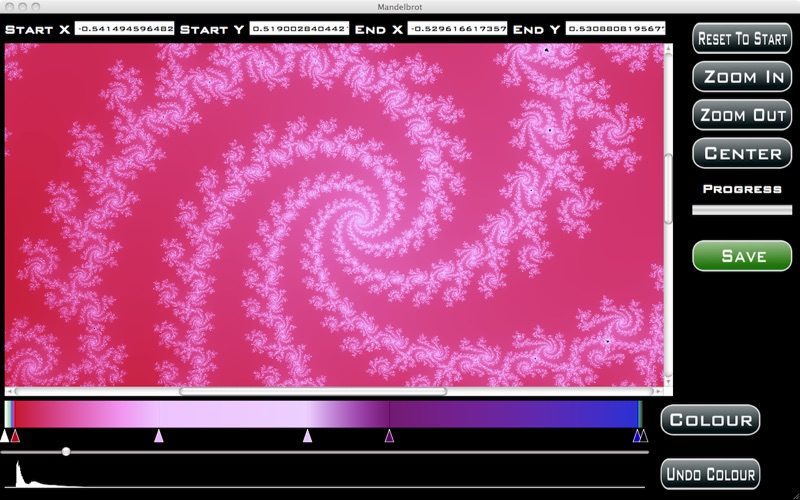 Screenshot #3 pour Mandelbrot - generate stunning fractal images