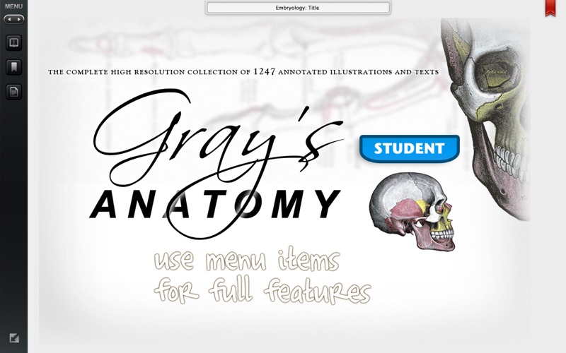 grays anatomy student edition iphone screenshot 1