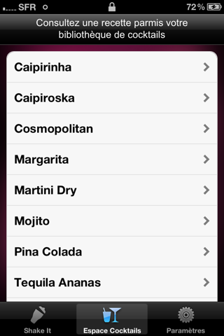 Cocktails Shake It screenshot