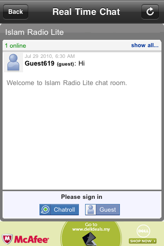 Islam Radio Lite screenshot 3