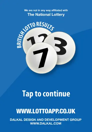 National Lottery Results - Lotto screenshot 1 of 5