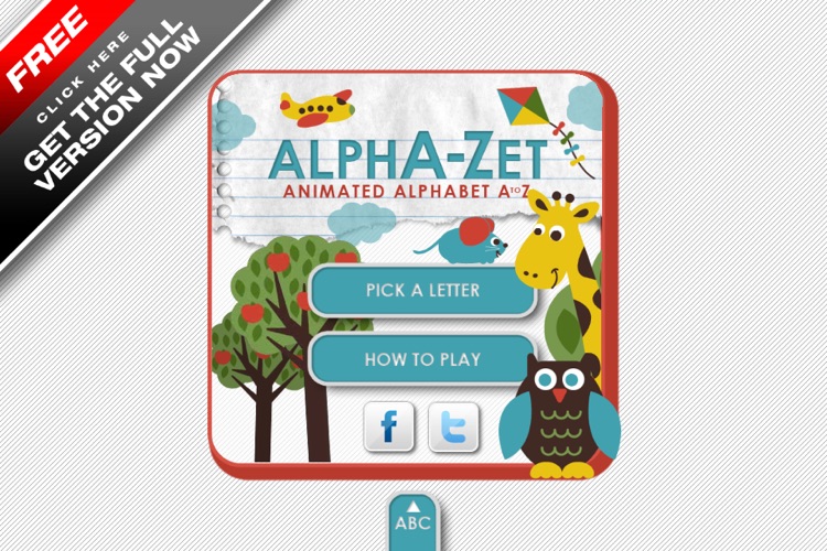 Alpha-Zet: Animated Alphabet from A to Z Free