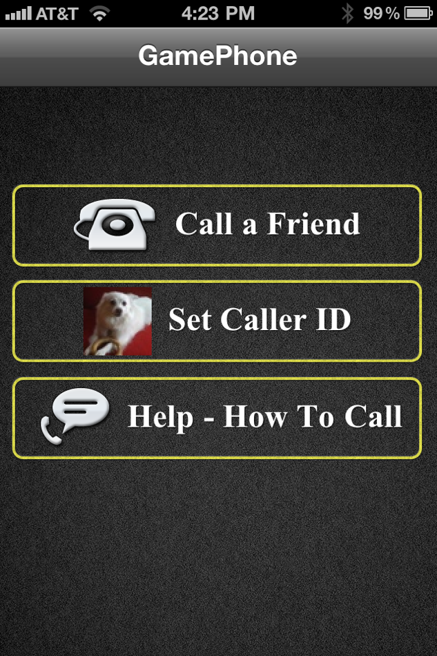 GamePhone - Free voice calls and text chat for Game Center - 1.0 - (iOS)