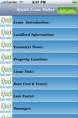 Lease Maker