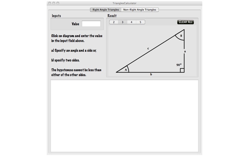 triangles calculator iphone screenshot 3