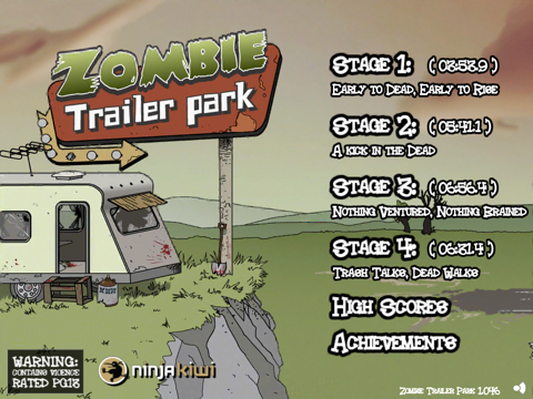 Screenshot #1 for Zombie Trailer Park