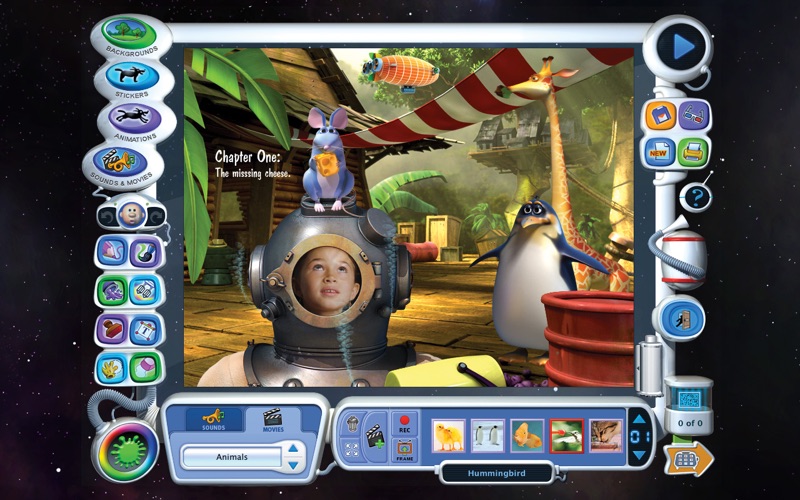 Screenshot #1 for Kid Pix Deluxe 3D