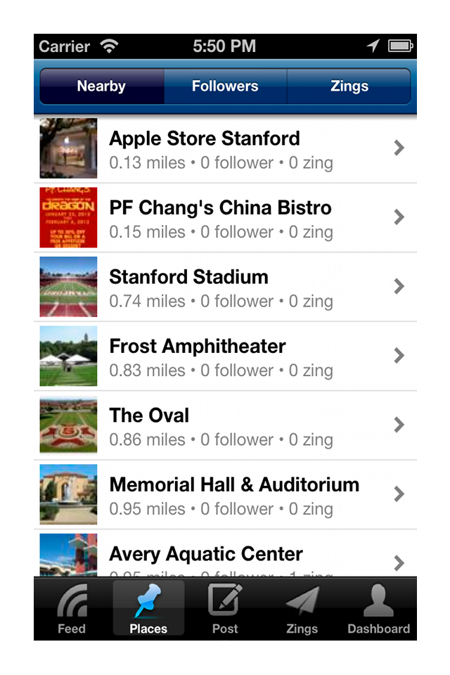 ZingCircle screenshot 2