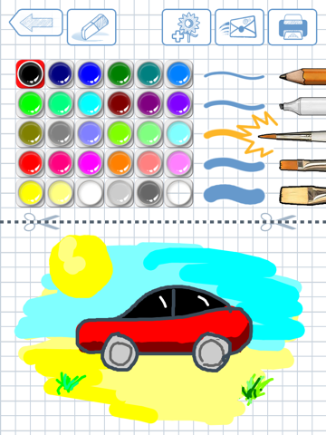 Drawing for Kids Lite (dog, fish, car, bird)のおすすめ画像4