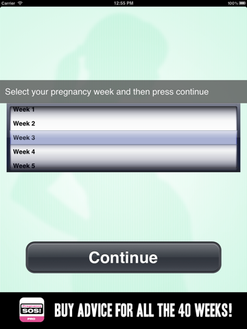 Pregnancy Health. iPad screenshot
