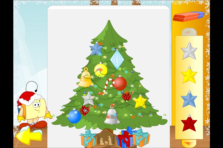 Ο Ξεφτέρης στο χωριό του Αϊ-Βασίλη, για παιδιά 3-6 ετών LITE screenshot-3