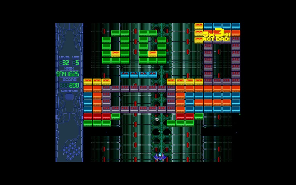 #2. Ultranium 4 - Breakout Shooter (macOS) بواسطة: Julien meyer