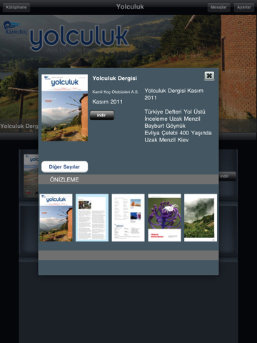 Yolculuk Dergisi iPad screenshot